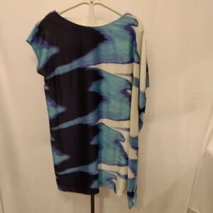 Vince Camuto Blue and Black Dress